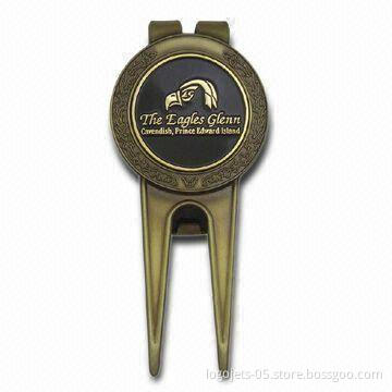 Divot Tool, Ball Marker with Open Design, Different Types of Finishes are Available
